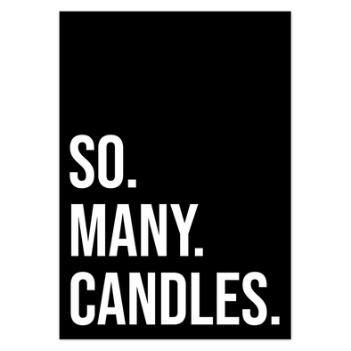 So Many Candles Card
