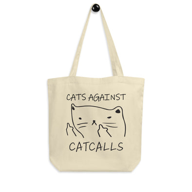 Cats Against Catcalls Organic Tote