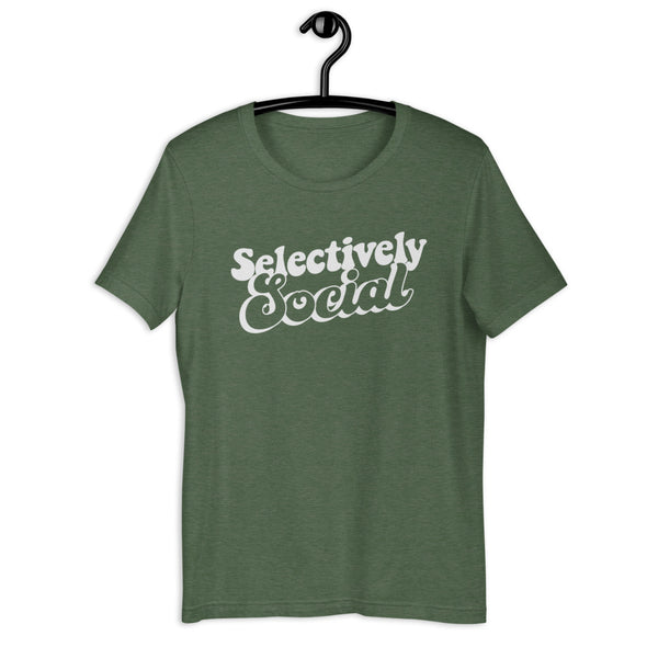 Selectively Social Tee