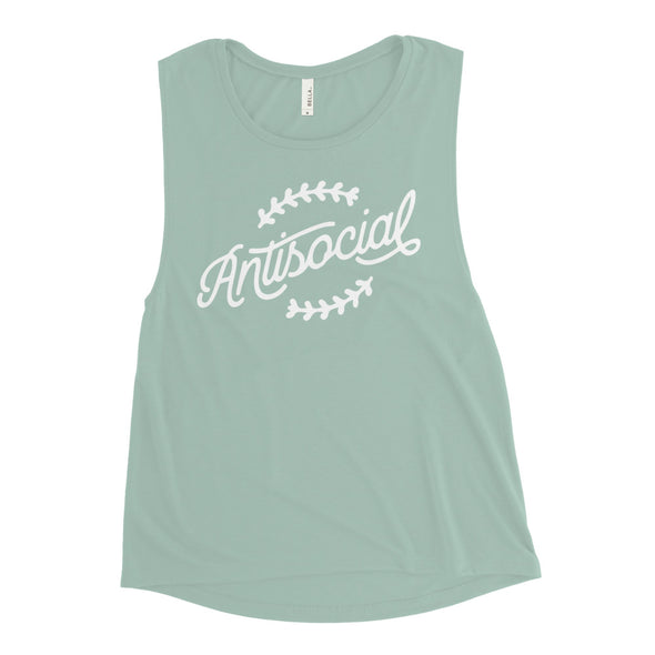 Antisocial Ladies’ Muscle Tank